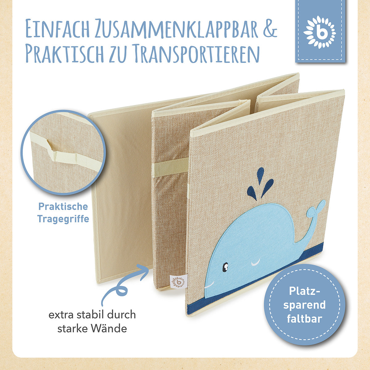 Aufbewahrungsbox Wal