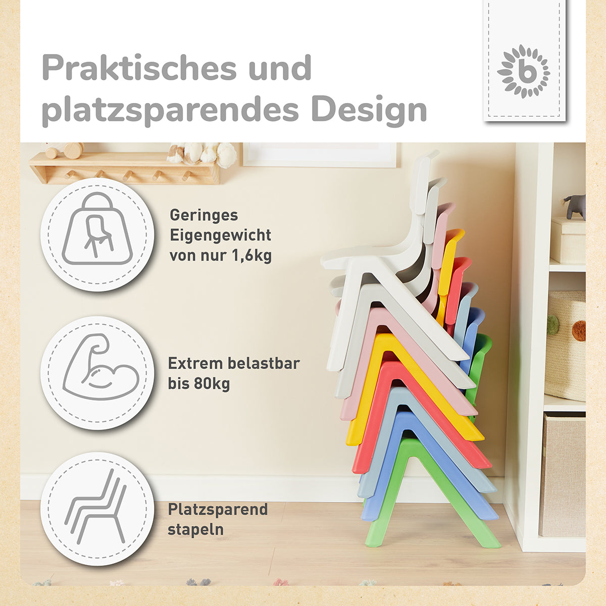 Stuhl weiß