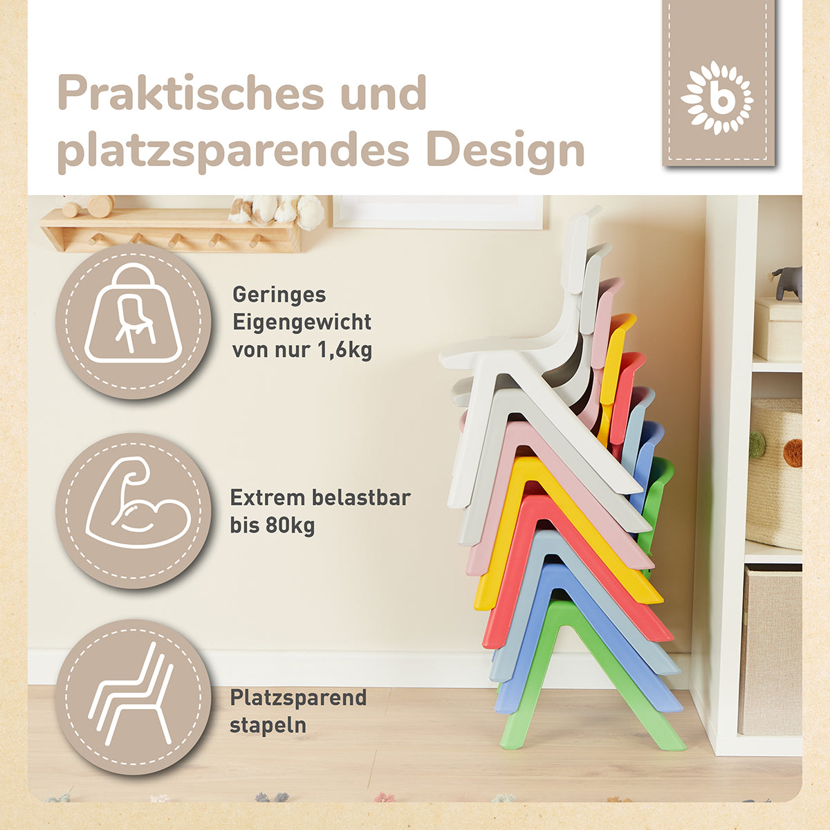 Kinderstuhl sand