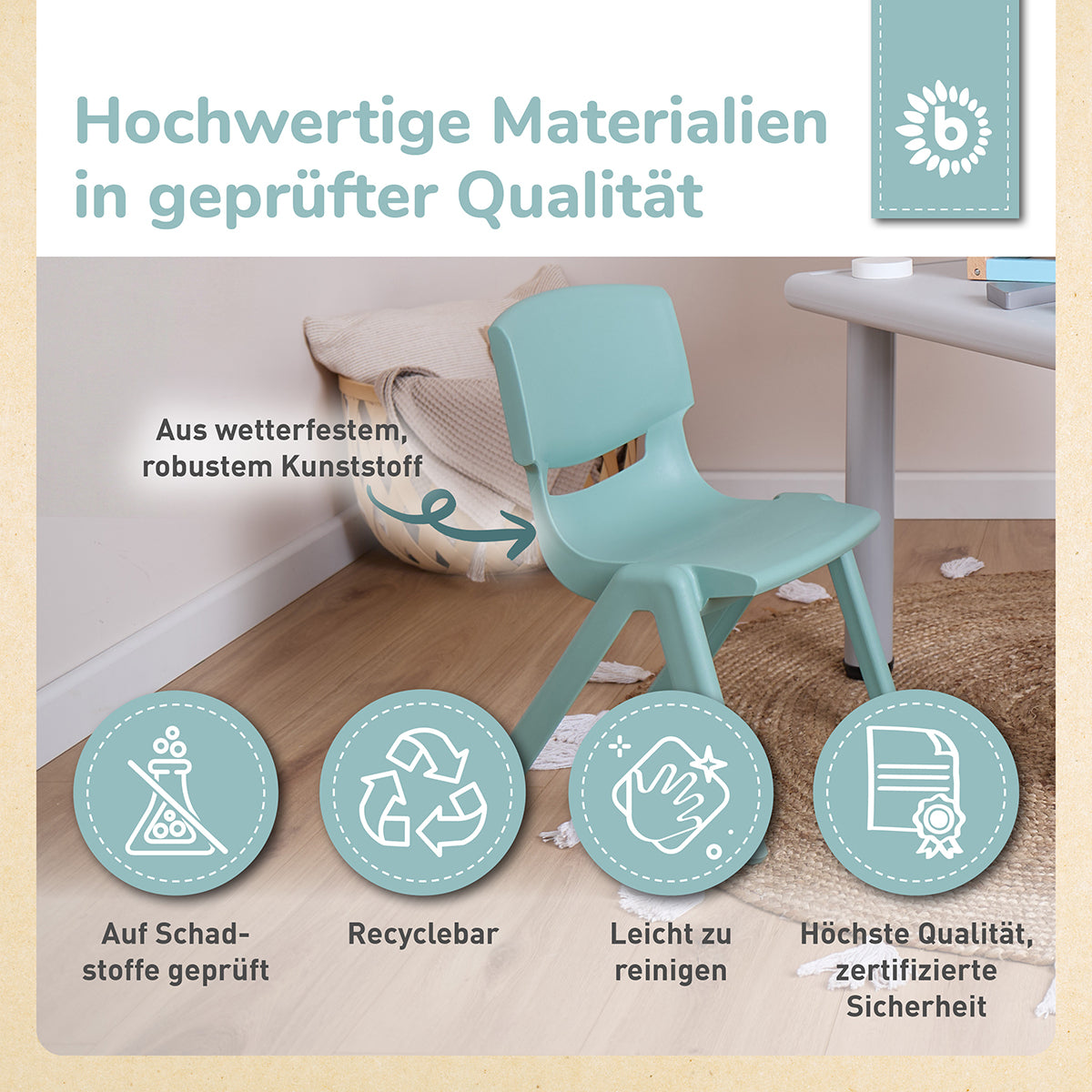 Kinderstuhl mint