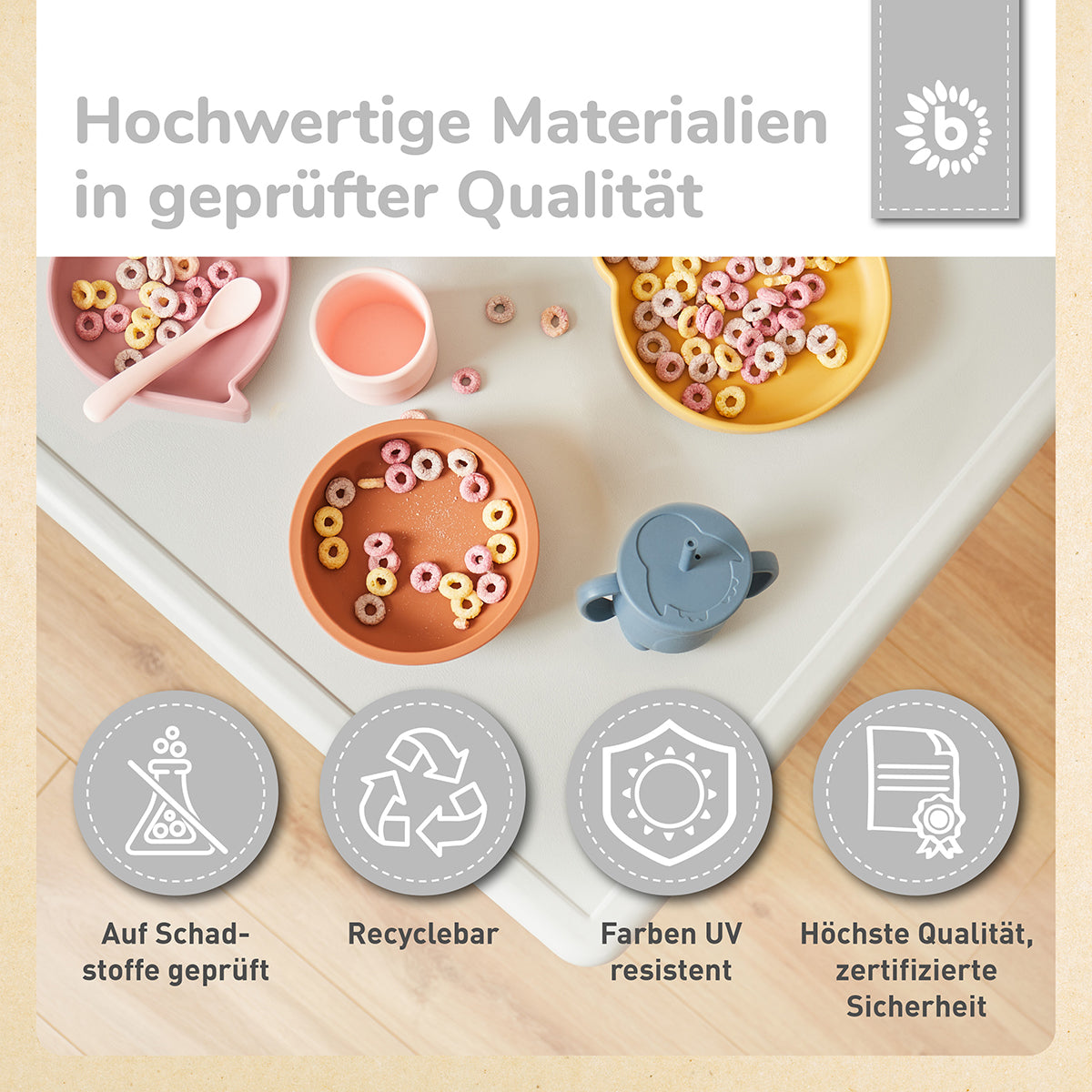 Kindertisch silver
