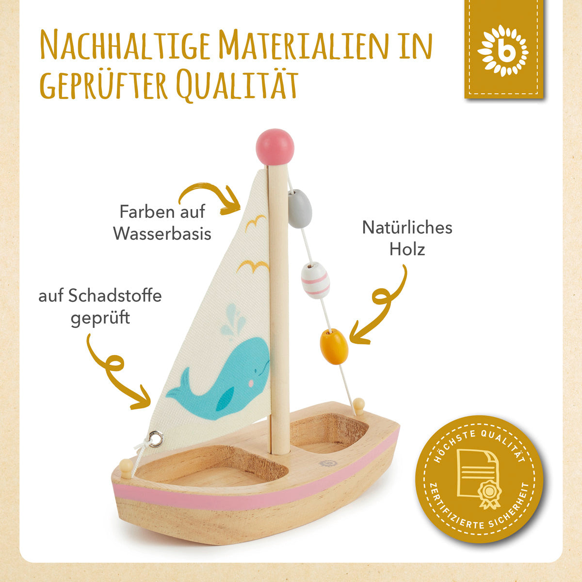 Holzsegelschiff FSC®