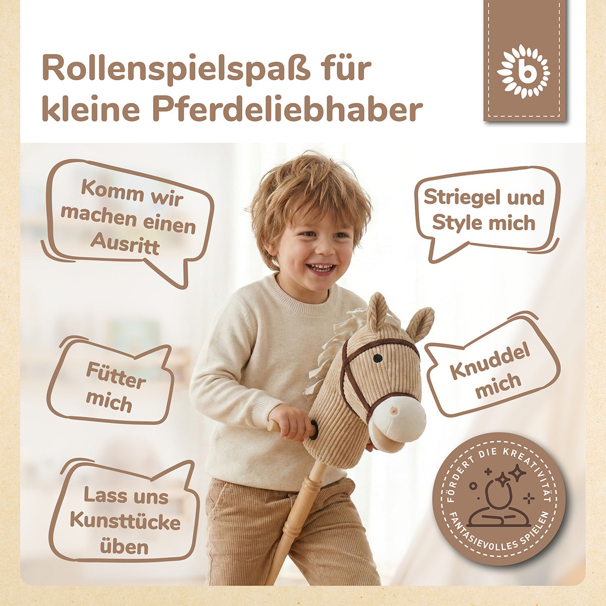 Steckenpferd Lucky