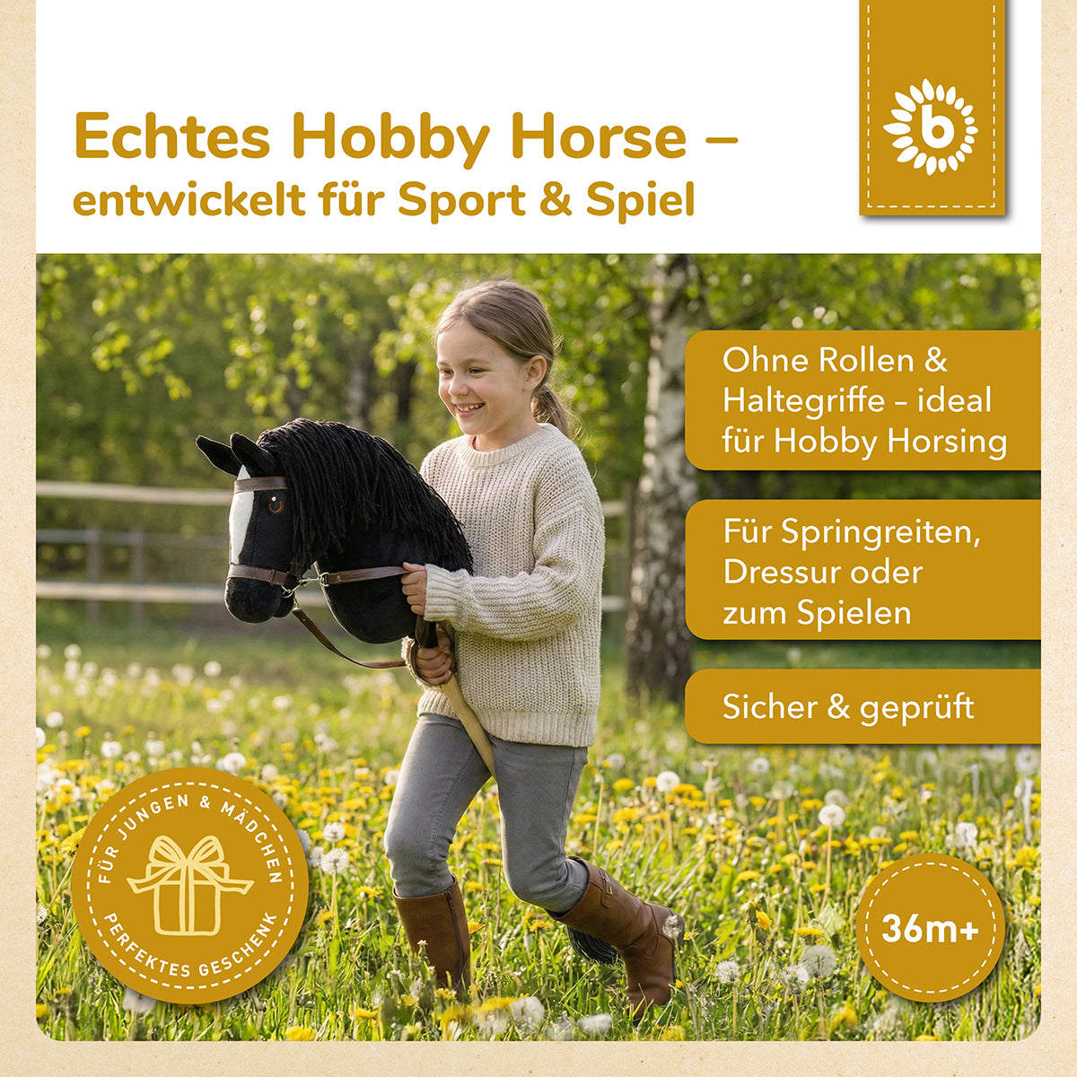 HOBBY HORSE RAPPE - GRÖSSE S