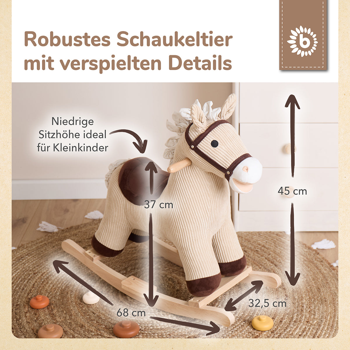 Schaukelpferd Lucky