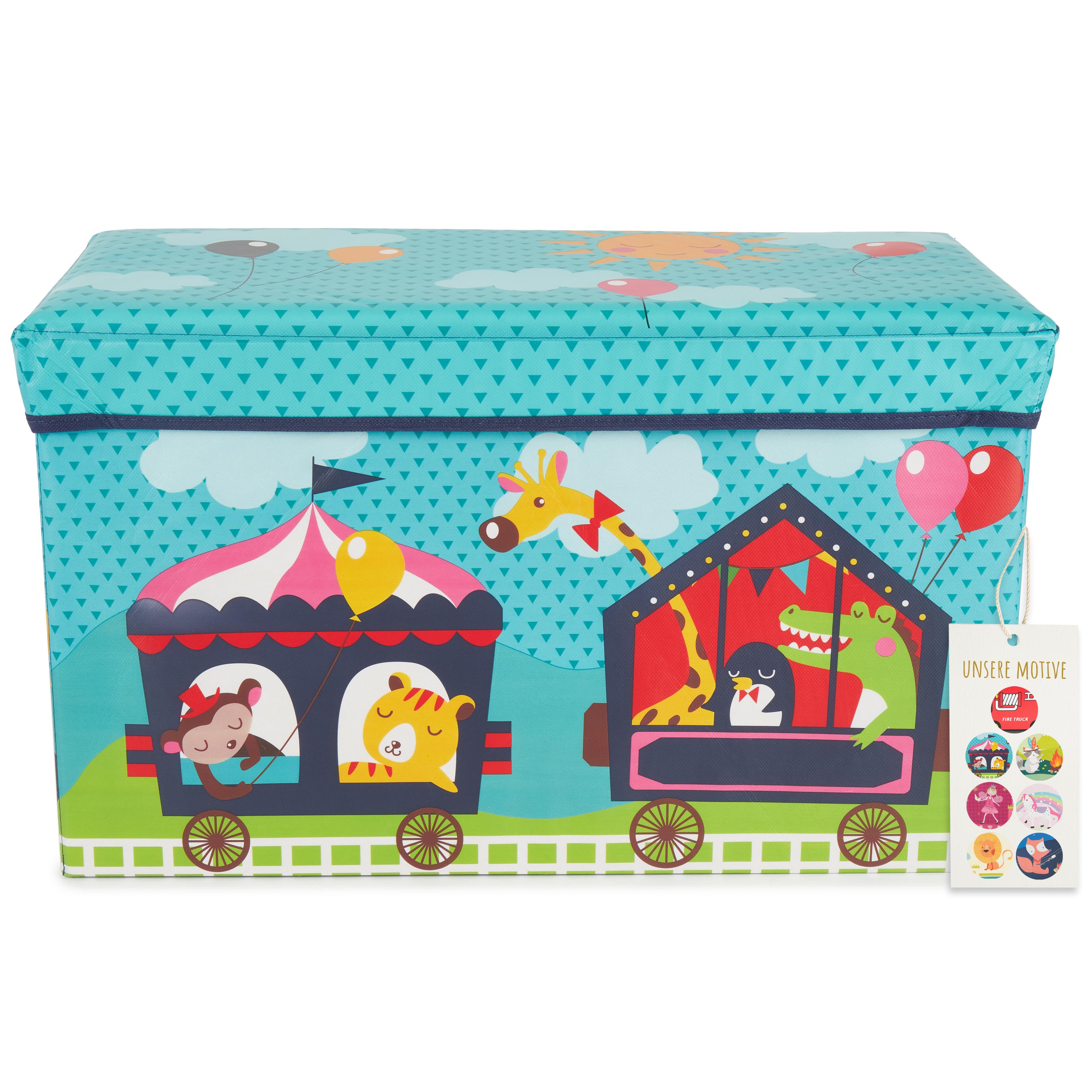 2in1 Staubox & Sitzbank Zirkus