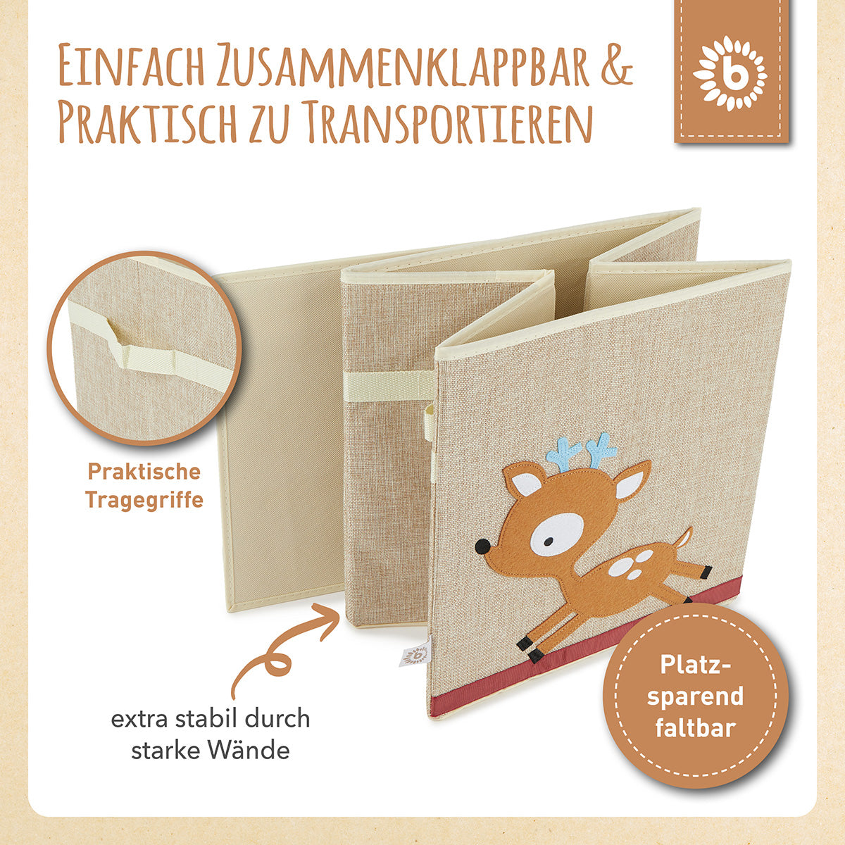 Aufbewahrungsbox Reh