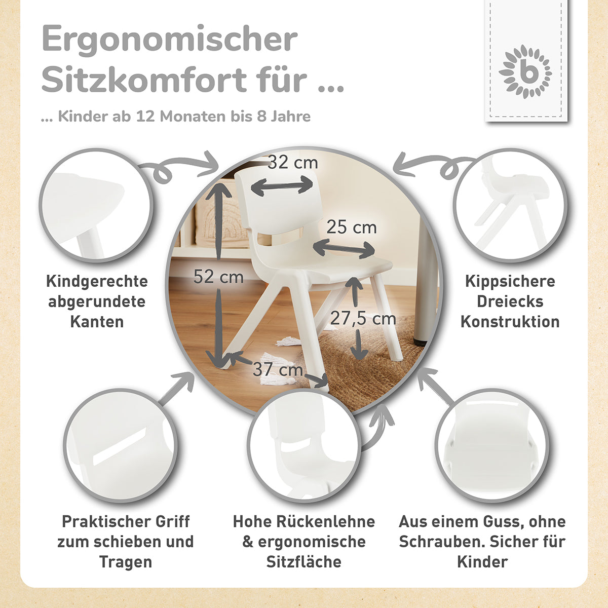 Stuhl weiß