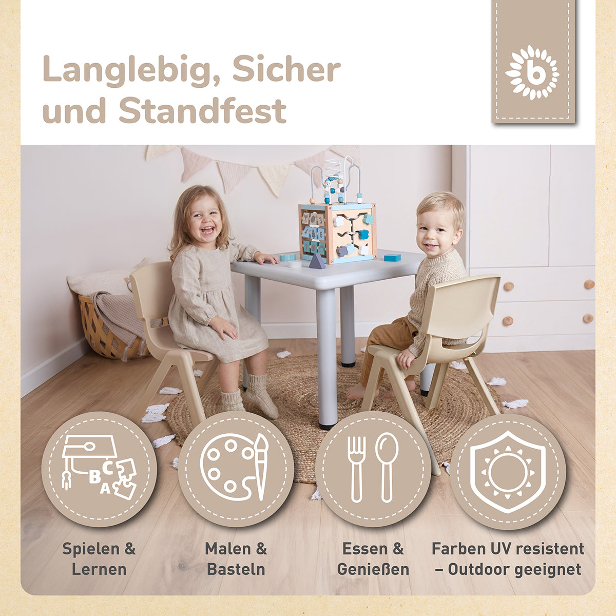 Kinderstuhl sand