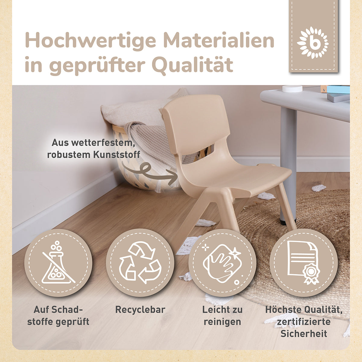 Kinderstuhl sand