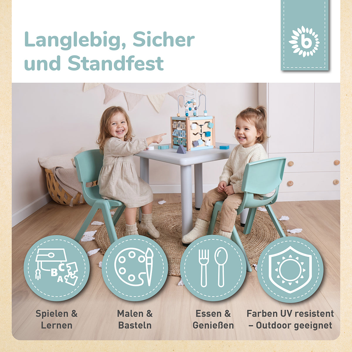 Kinderstuhl mint
