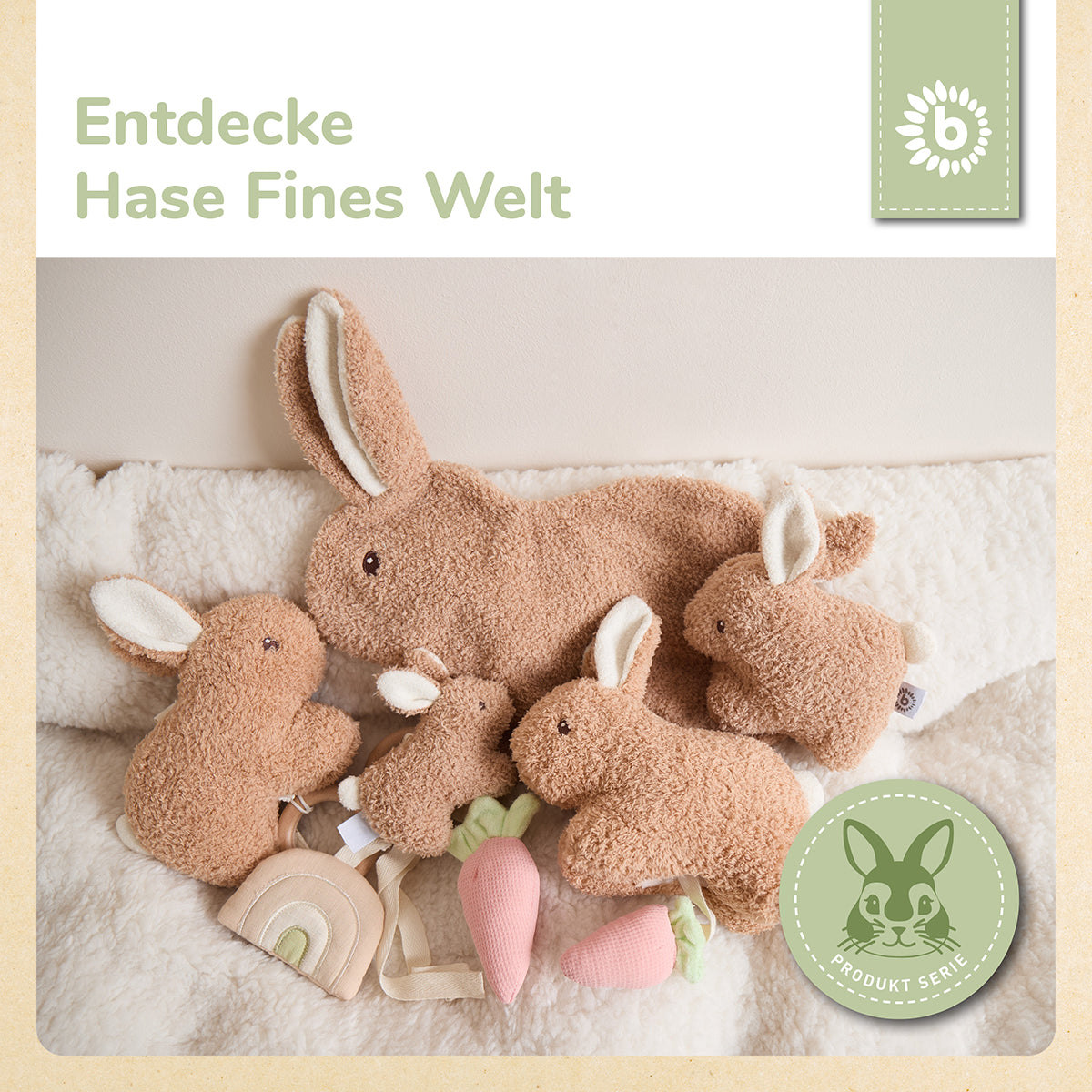 ACTIVITY SPIELZEUG HASE FINE