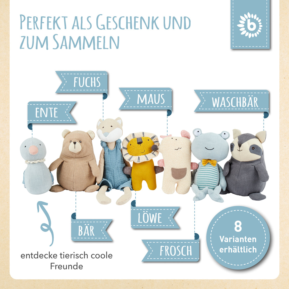 Kuscheltier Ente
