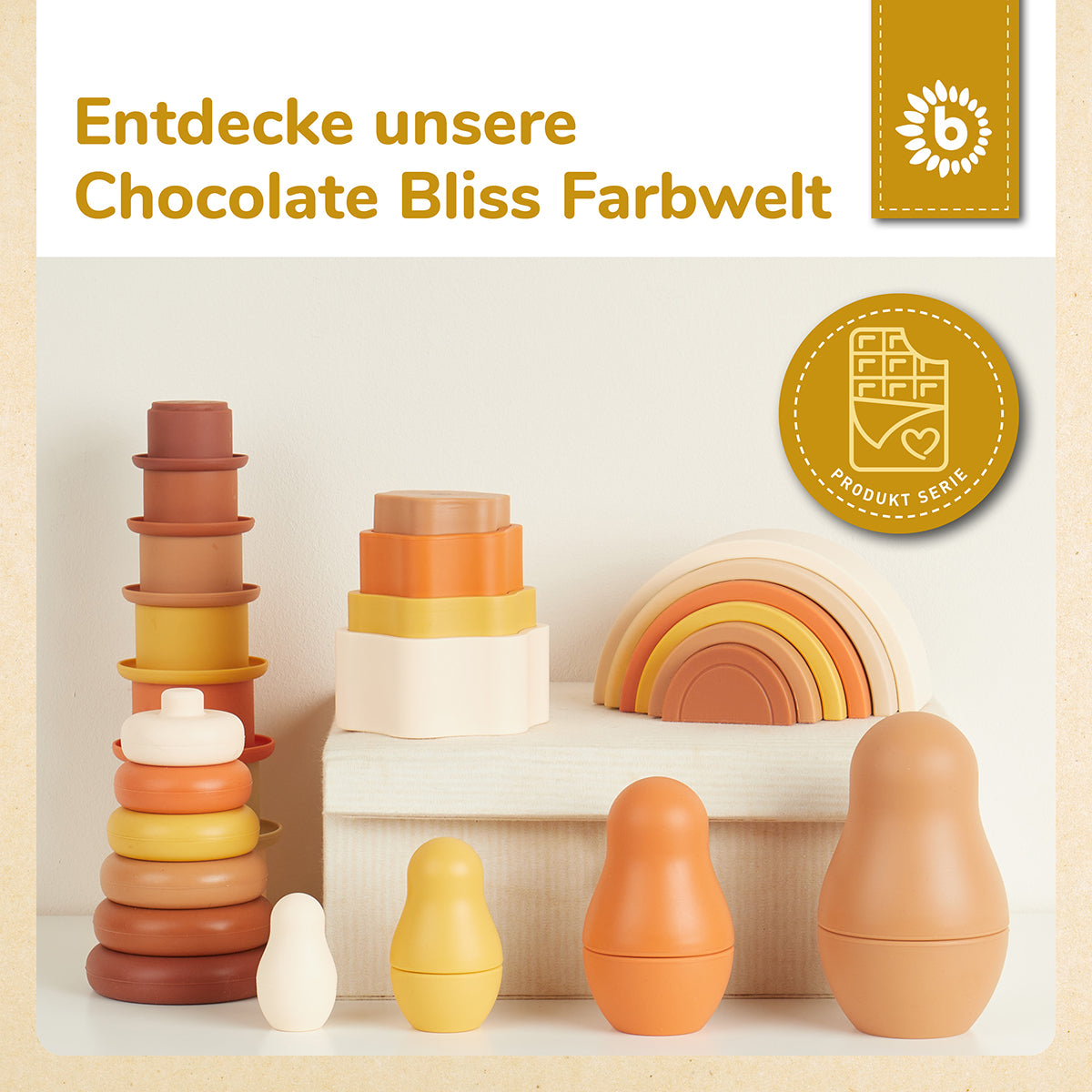 Silikon Matroschka Chocolate Bliss