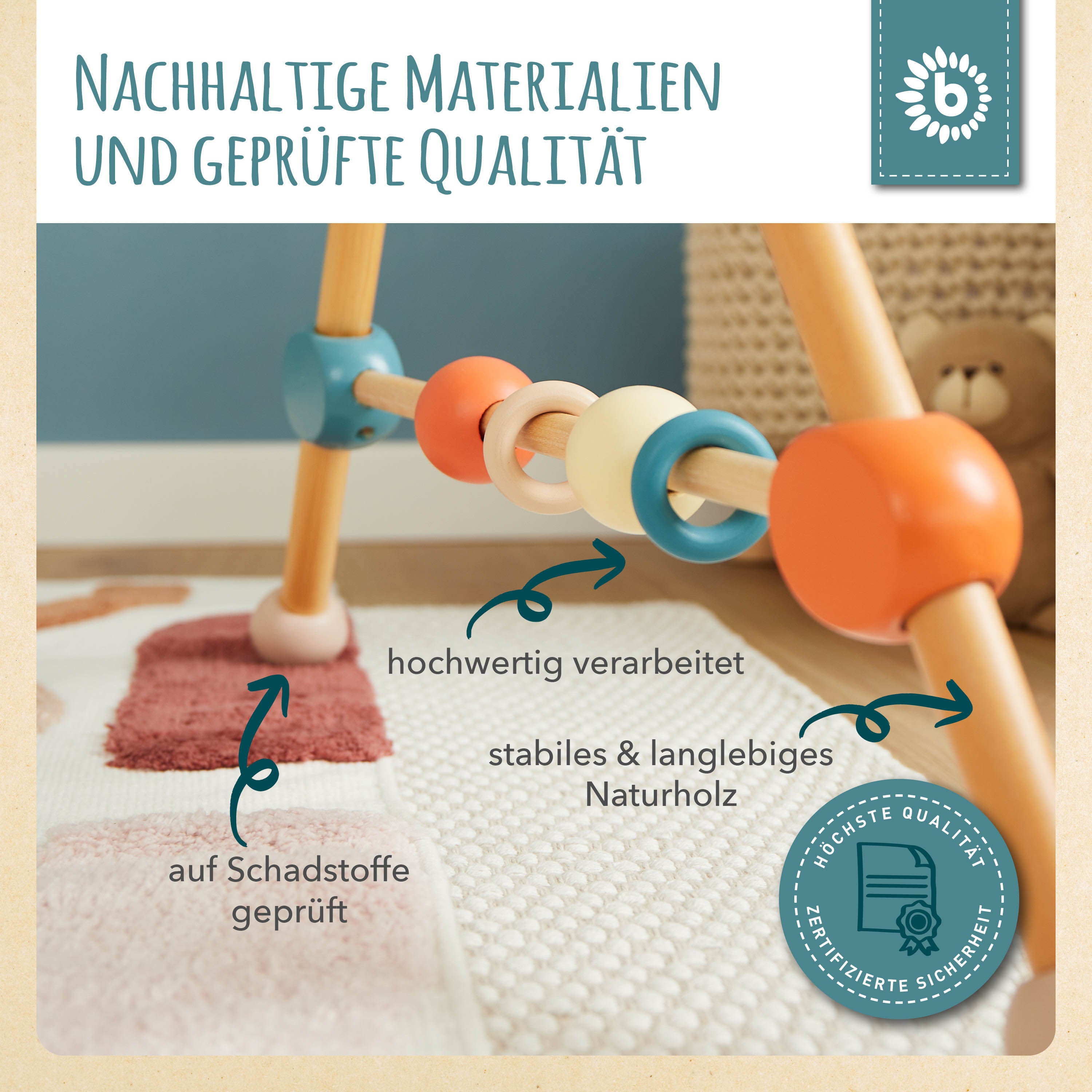 Spielbogen Bär