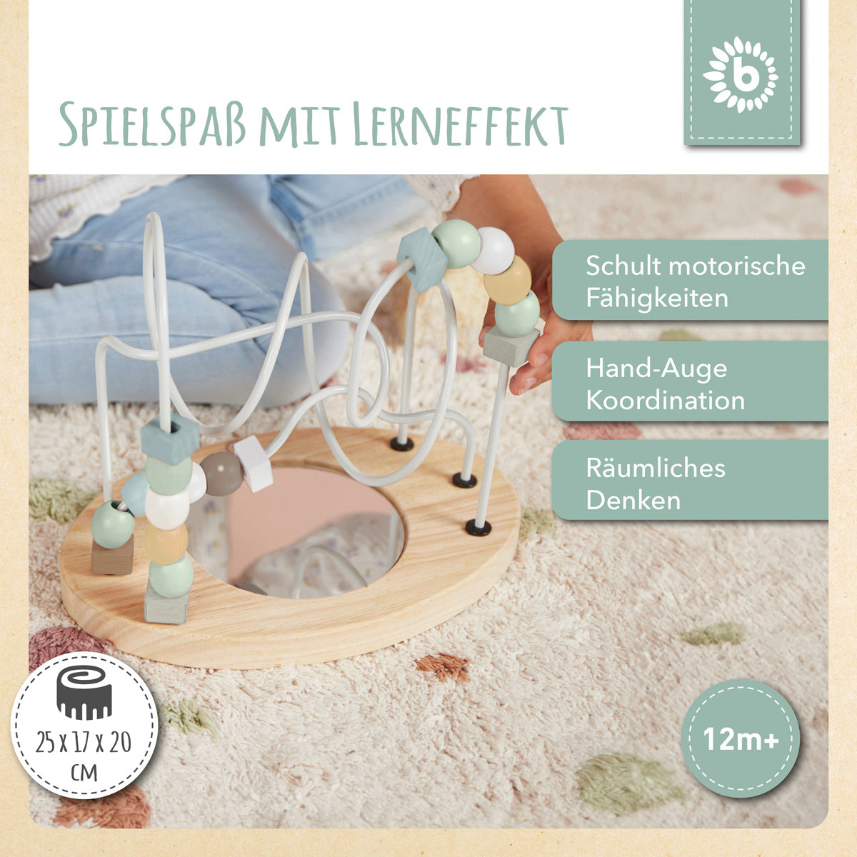 Motorikschleife mit Spiegel reef