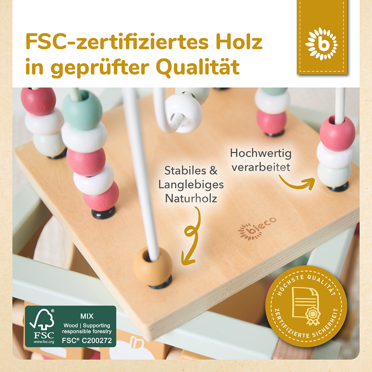 MOTORIKWÜRFEL BERRY XXL FSC®