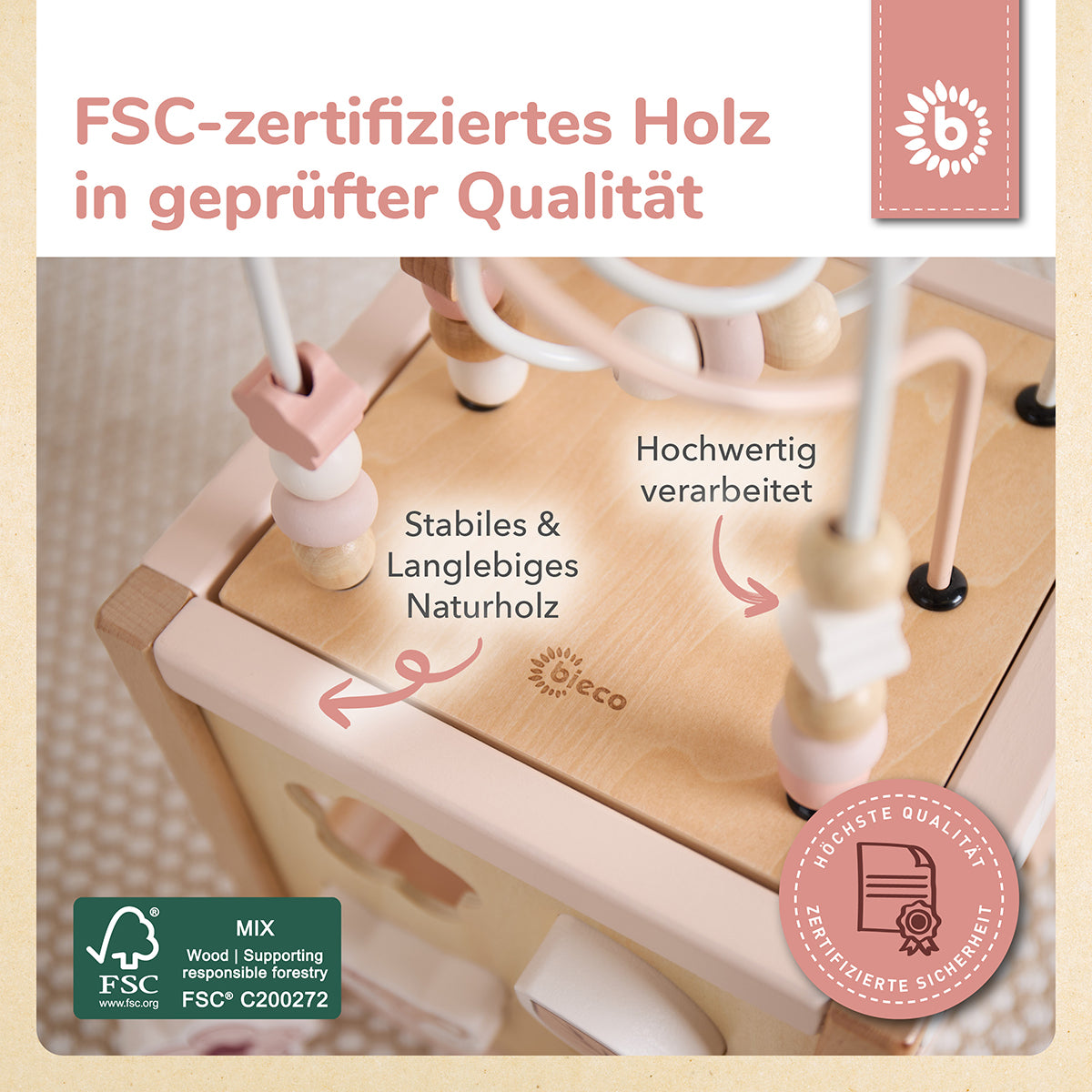 MOTORIKWÜRFEL REH ELLA XXL FSC®
