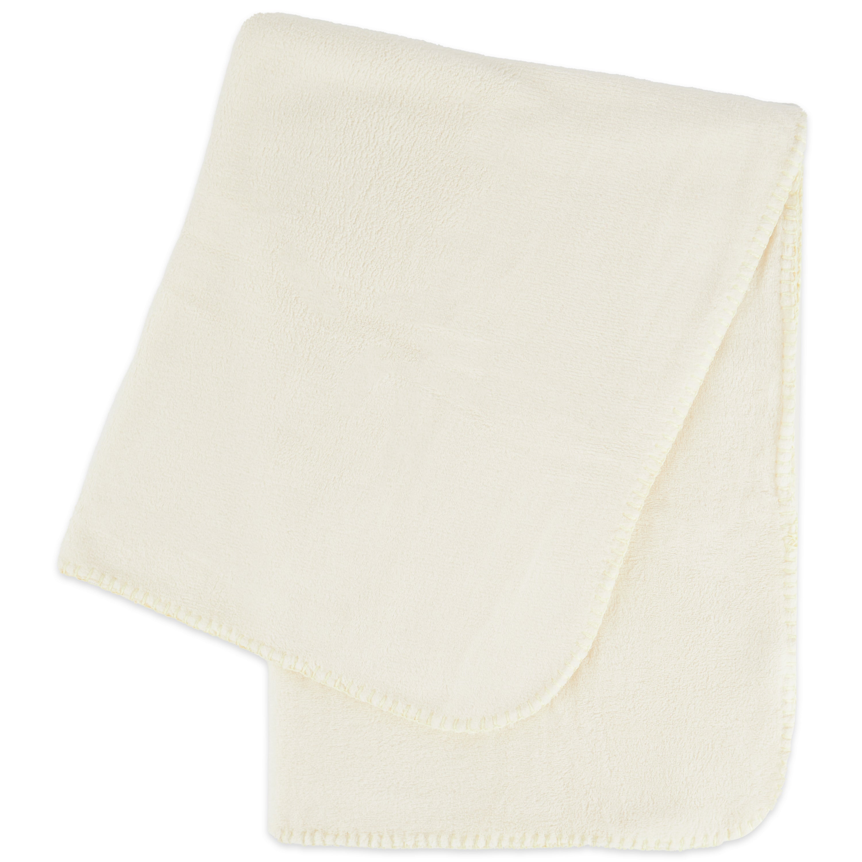 Kuscheldecke Fleece beige