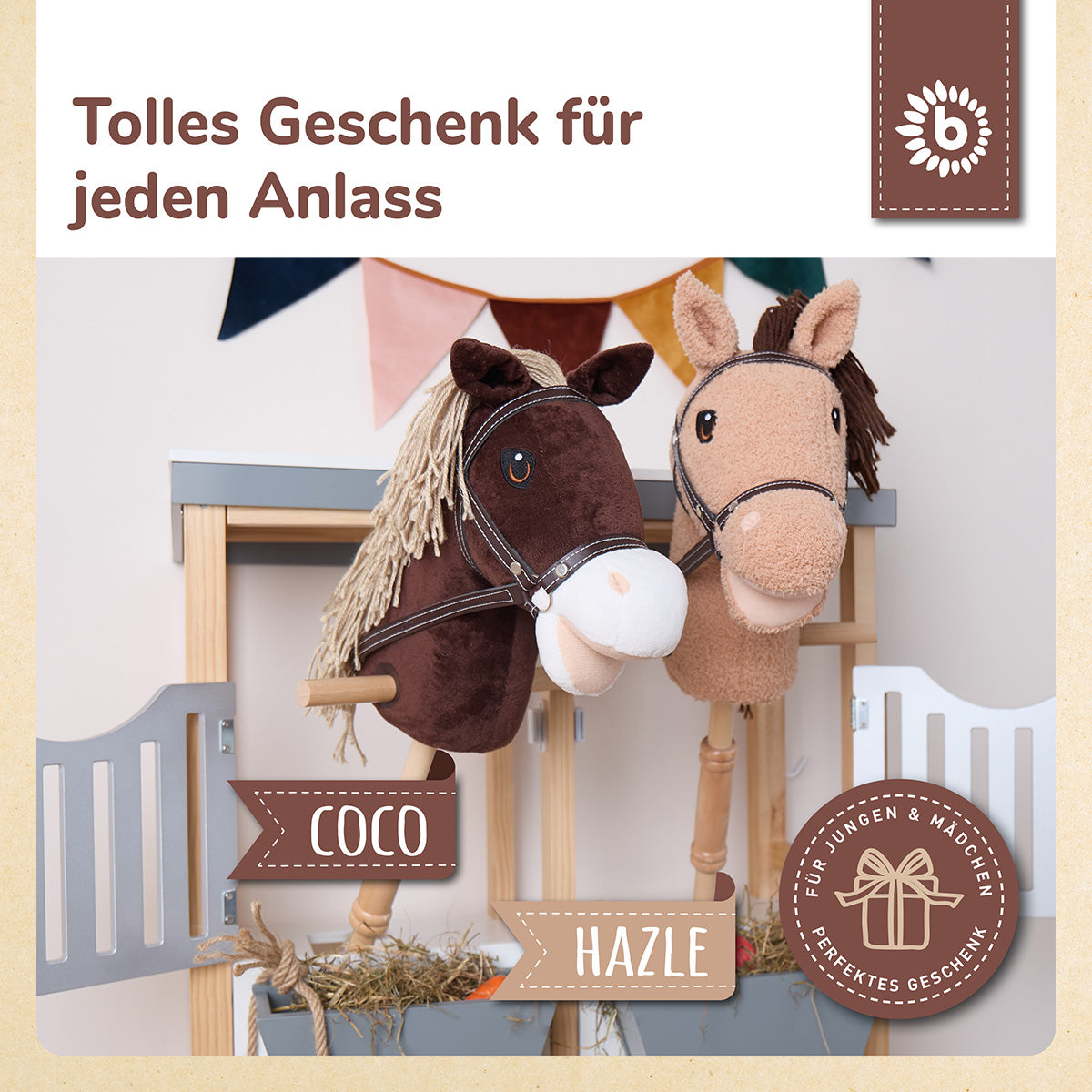 Steckenpferd Coco