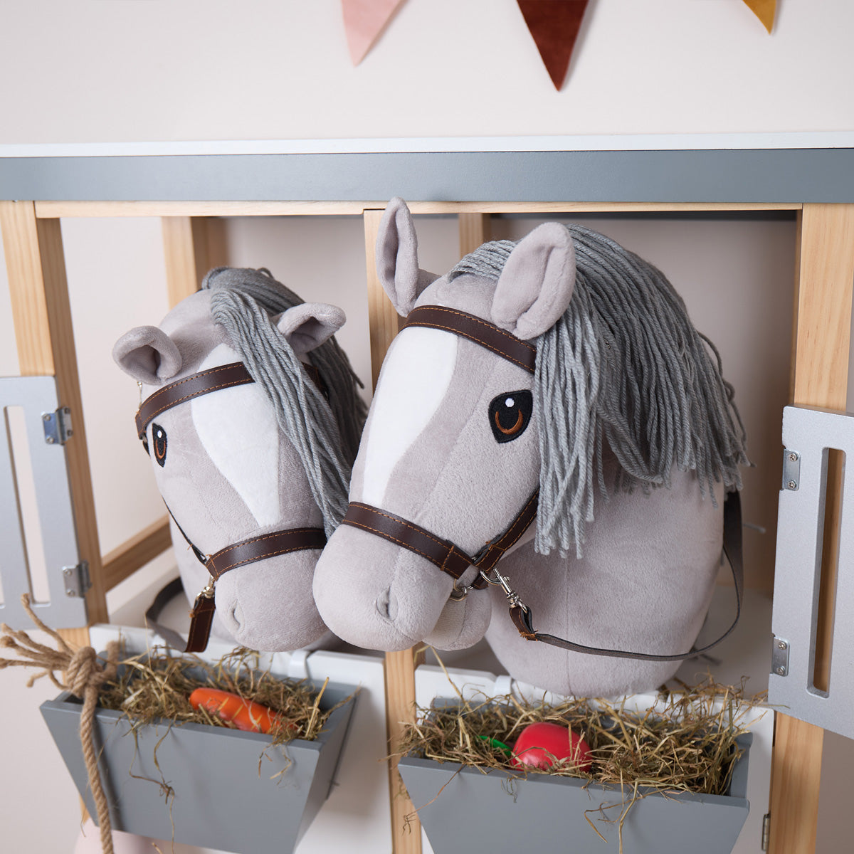 HOBBY HORSE GRAU - GRÖSSE M