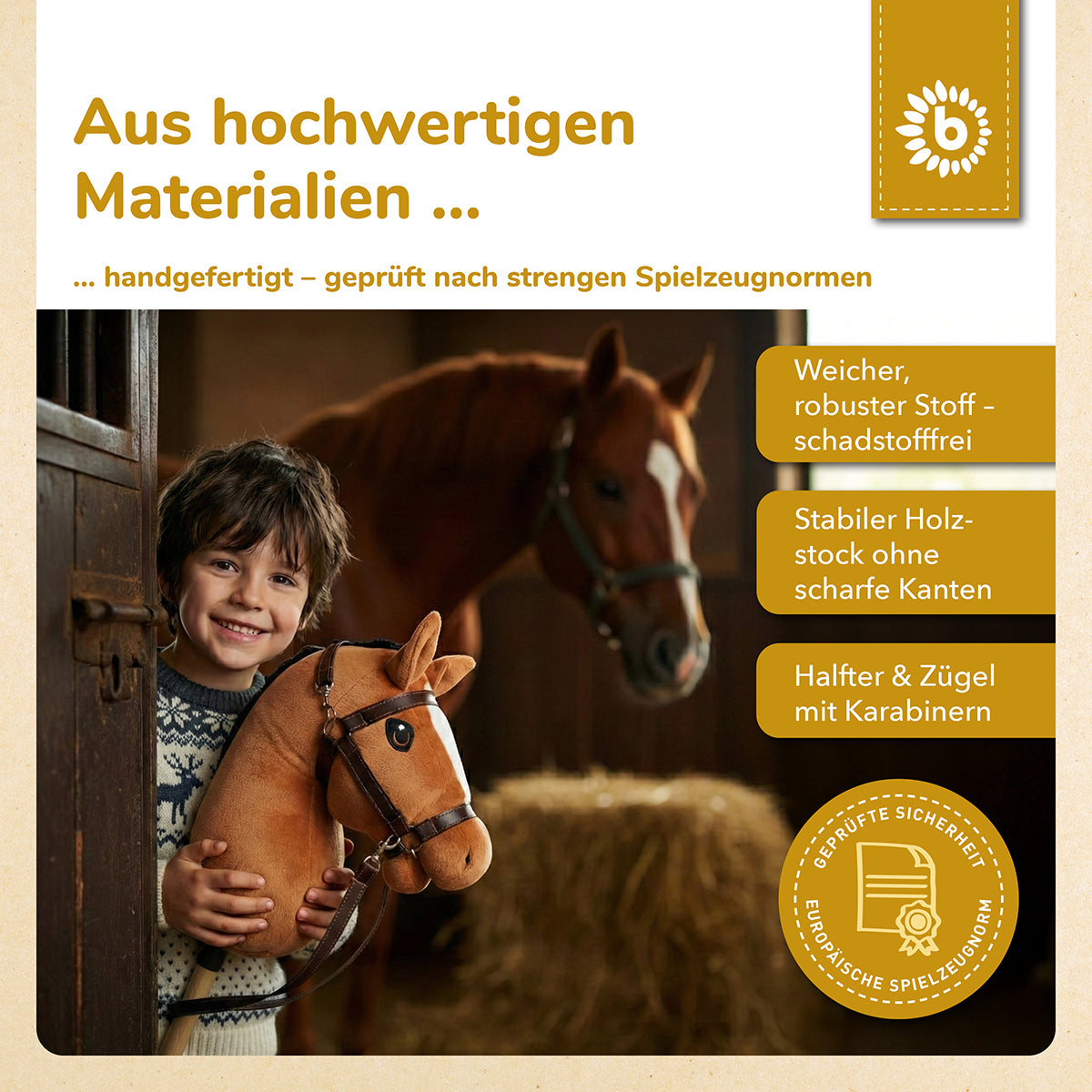 HOBBY HORSE FUCHS - GRÖSSE S