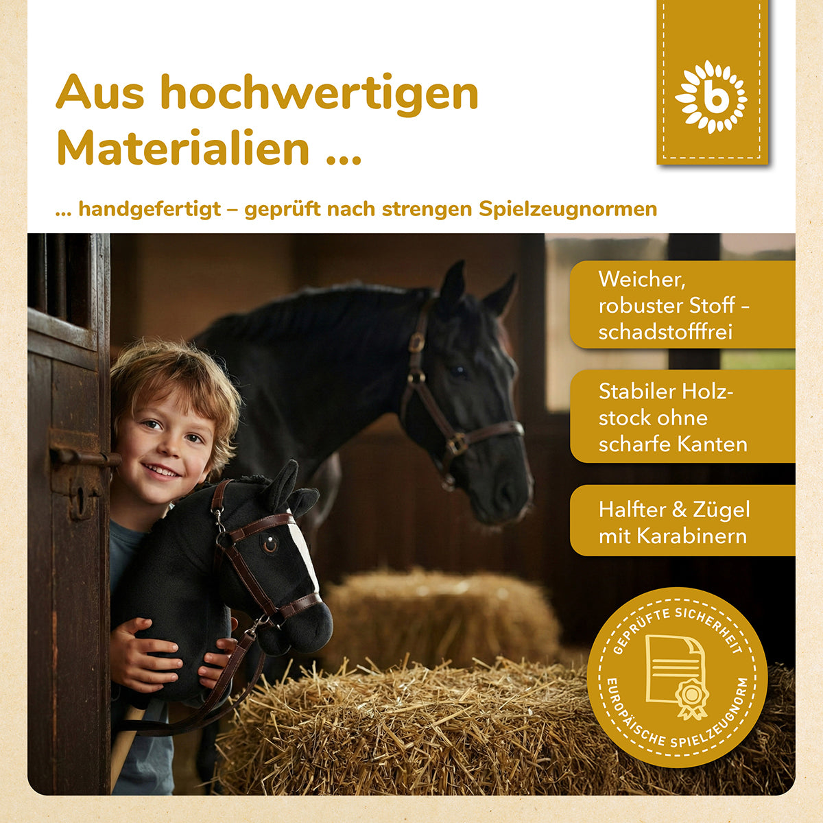 HOBBY HORSE RAPPE - GRÖSSE S