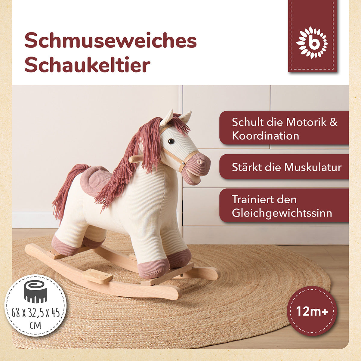 Schaukelpferd Ginger