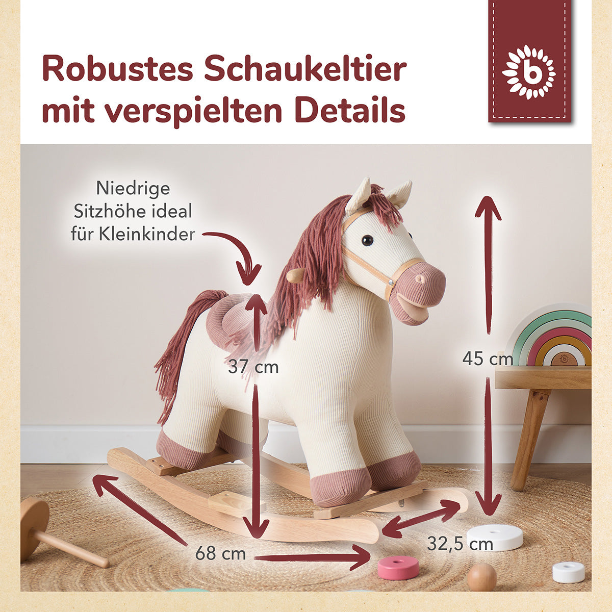 Schaukelpferd Ginger