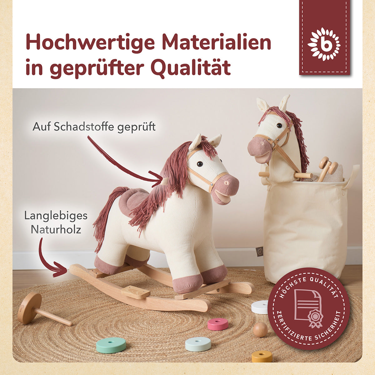 Schaukelpferd Ginger