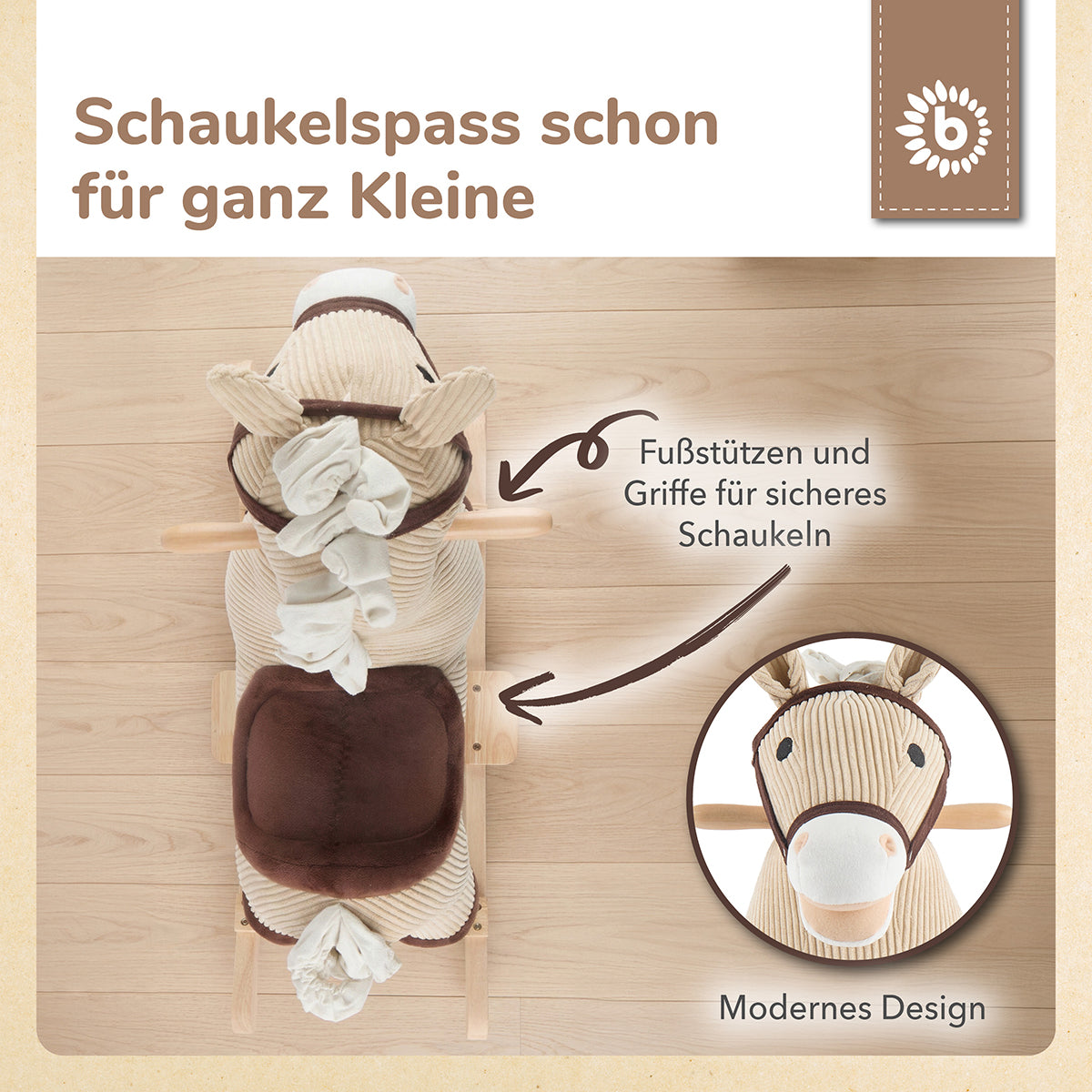 Schaukelpferd Lucky