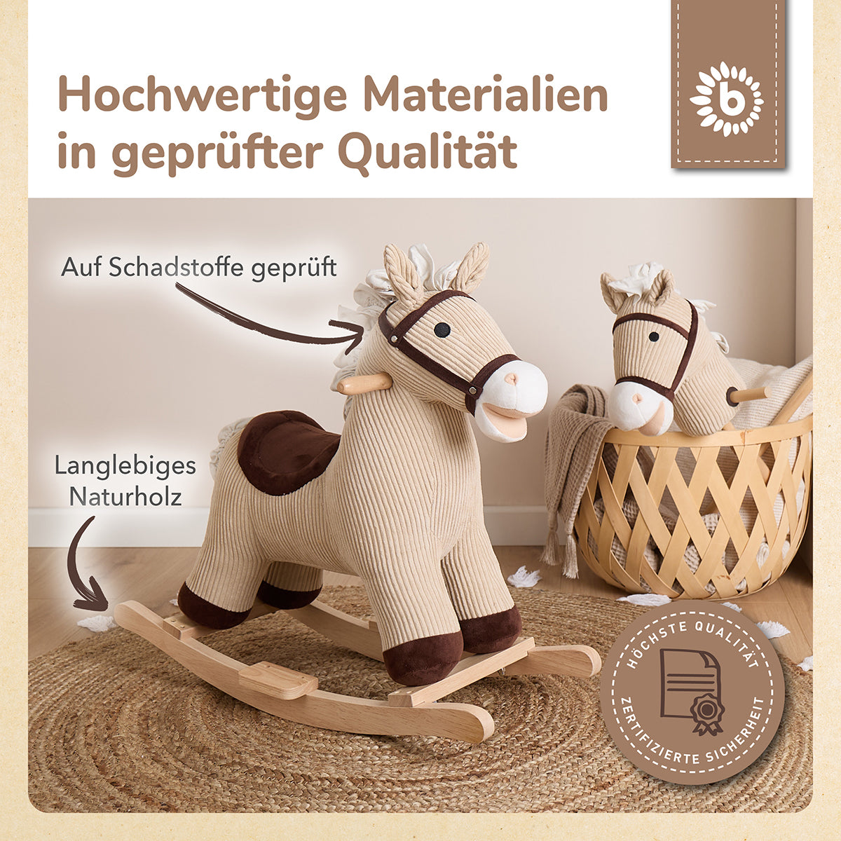 Schaukelpferd Lucky